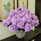 20" Hydrangea Bush - 7 Silk Flowers with Lifelike Leaves, Artificial Greenery, Perfect for Home, Office & Wedding Décor - Spring & Year-Round Accent, Floral Home by Artificial Flowers